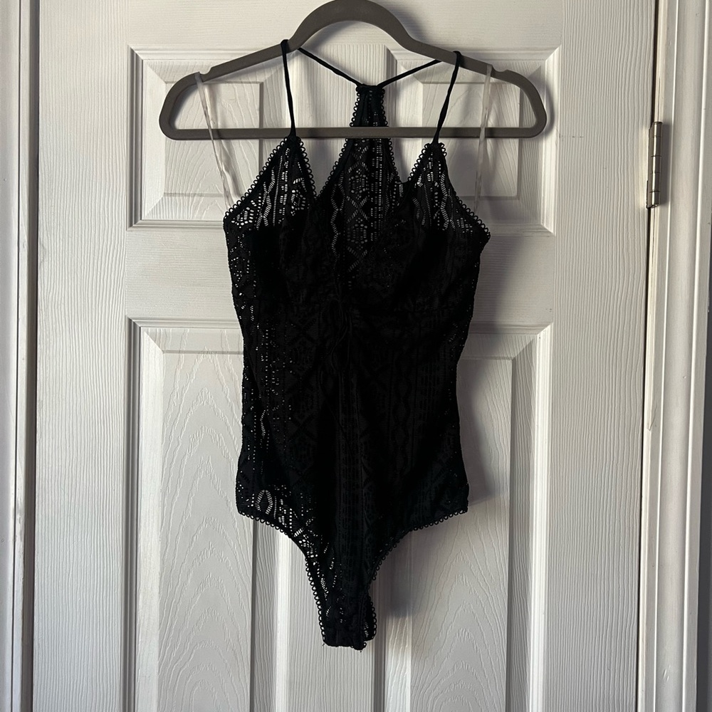 Black Windsor bodysuit Size small